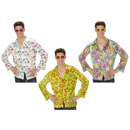 Blumen hippie hemd - blumen, karneval