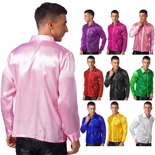 Herren hemd 70er shirt - herren,