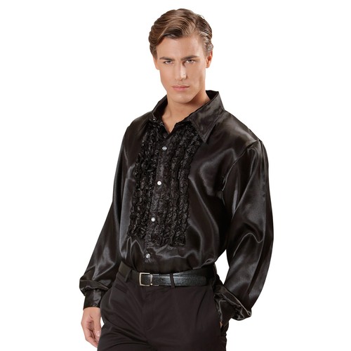 Rüschenhemd retro stil xxl - im,