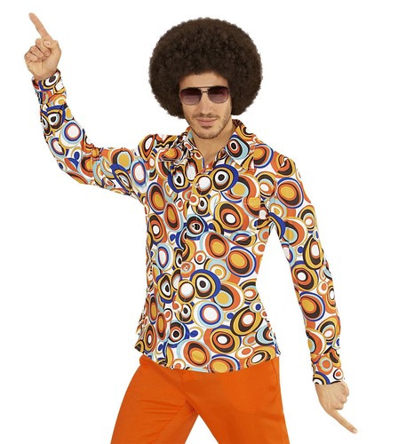 Groovy 70er jahre hemd - 70er,
