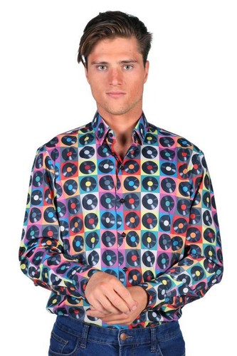 Hemd 70er 80er - jahre, kleid