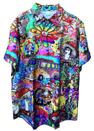70er jahre buntes hippie - 70er,