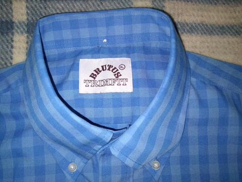 Brutus trimfit hemd blau - brutus,