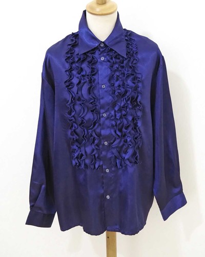 Herren rüschenhemd xl - gr.,